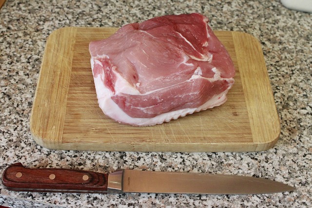 Meat on a cutting board