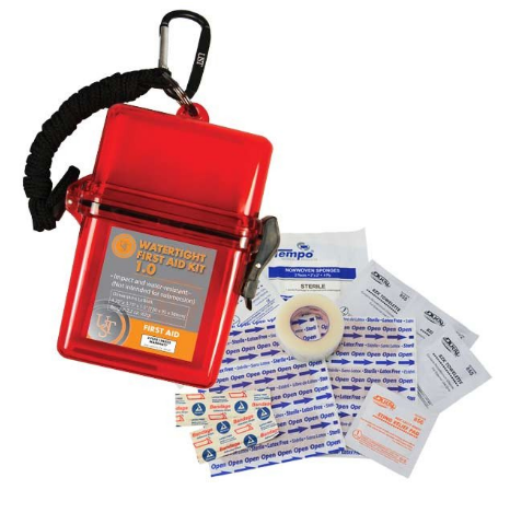 water tight first aid kit