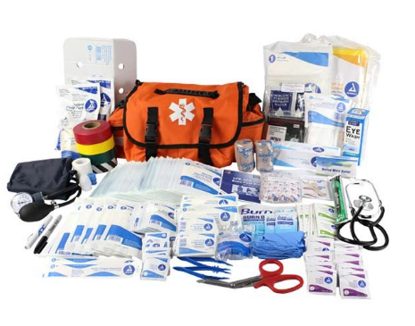 EMT FIRST AID KIT WITH 409 PIECES
