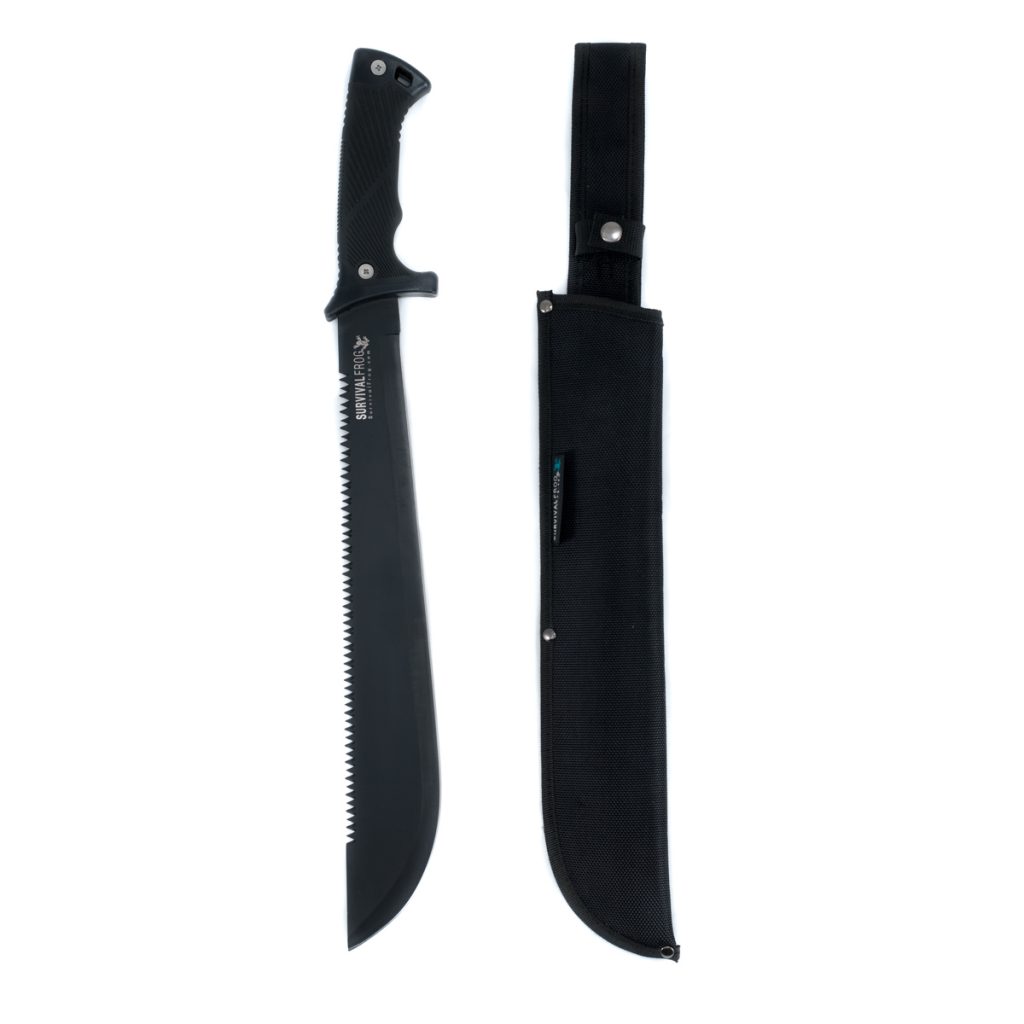 Tact Machete Knife with Full Tang Blade
