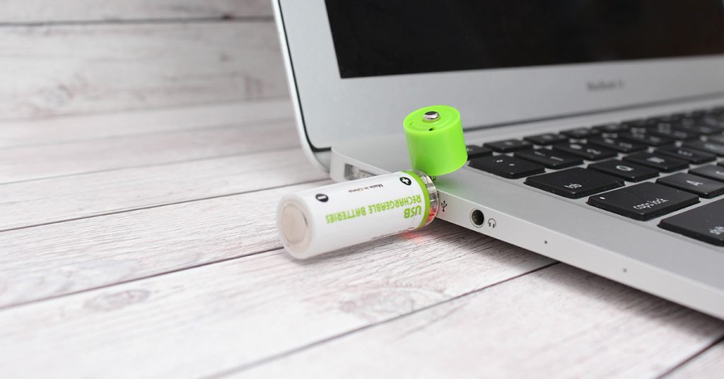 EasyPower USB AA Rechargeable Batteries 
